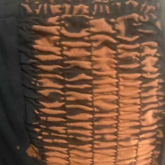 Tough Luv Black reversed dye ruched side biker shorts - Picture 6 of 7